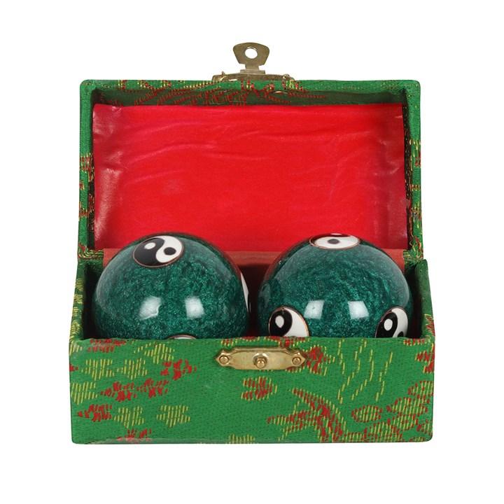 Set of 2 Green Stress Balls - DuvetDay.co.uk