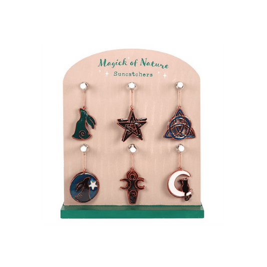 Set of 24 Magick of Nature Pagan Suncatchers - DuvetDay.co.uk