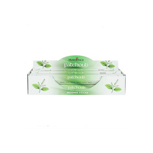 Set of 6 Packets of Elements Patchouli Incense Sticks - DuvetDay.co.uk