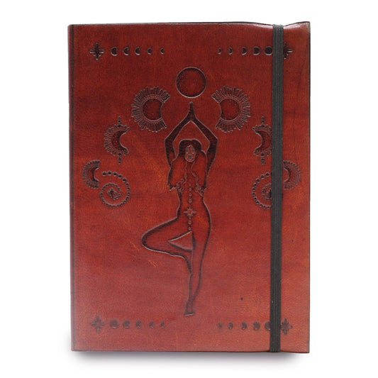 Small Notebook with strap - Cosmic Goddess - DuvetDay.co.uk