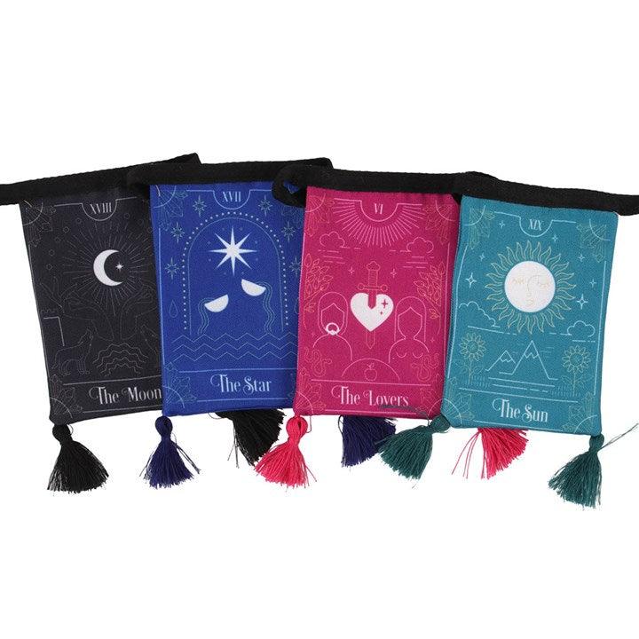 Small Tarot Card Fabric Bunting - DuvetDay.co.uk