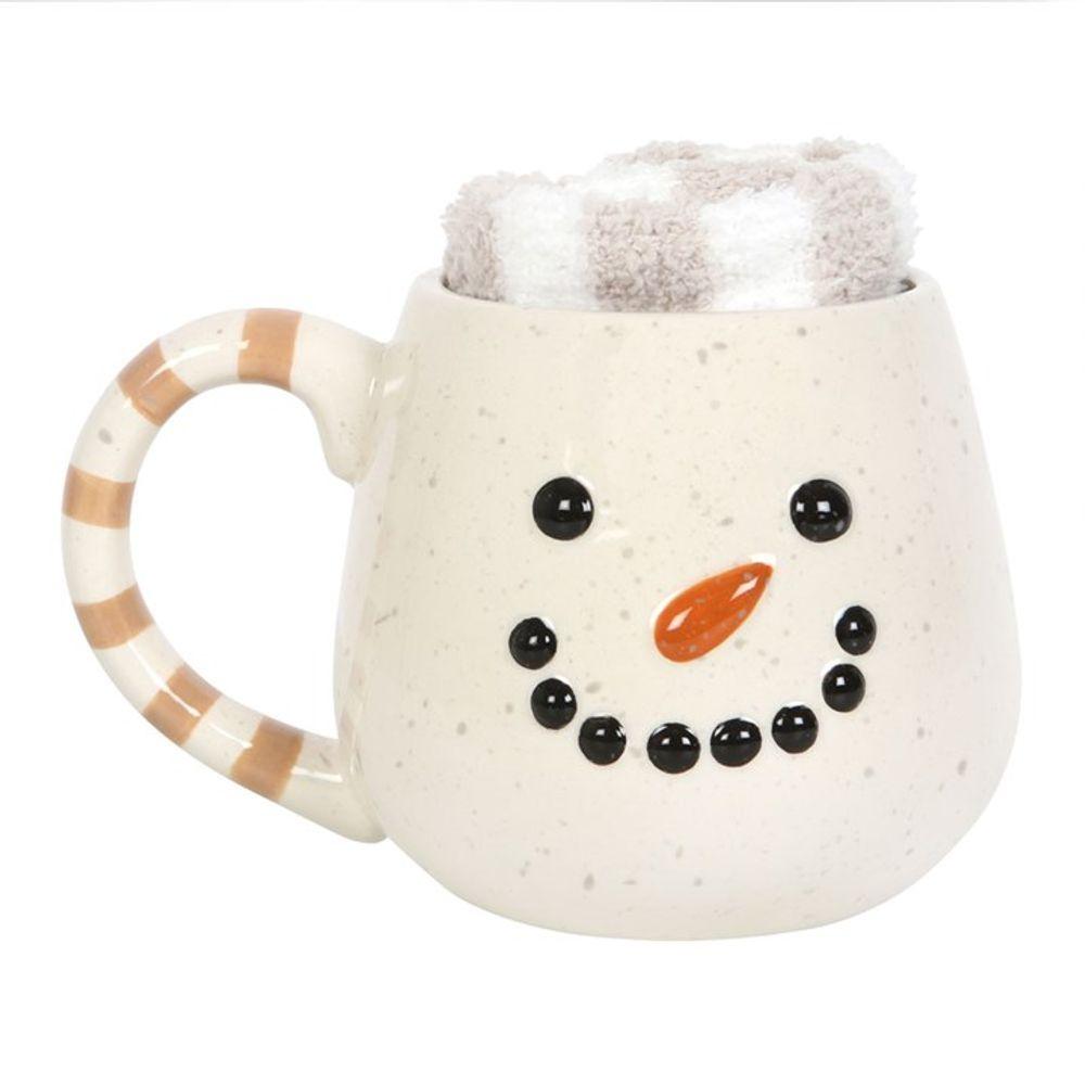 Snowman Mug and Socks Set - DuvetDay.co.uk