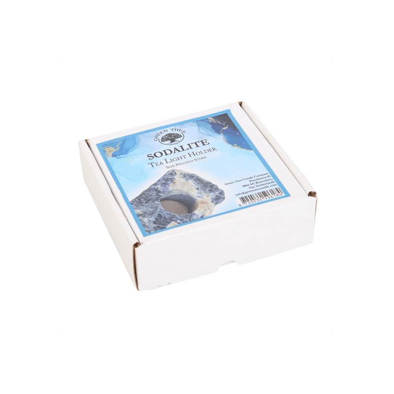 Sodalite Tealight Holder - DuvetDay.co.uk