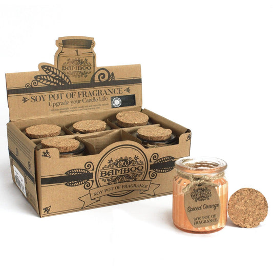 Spiced Orange Soy Pot of Fragrance Candles - DuvetDay.co.uk