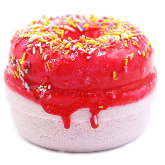 Strawberry & Banana Bath Donuts - DuvetDay.co.uk