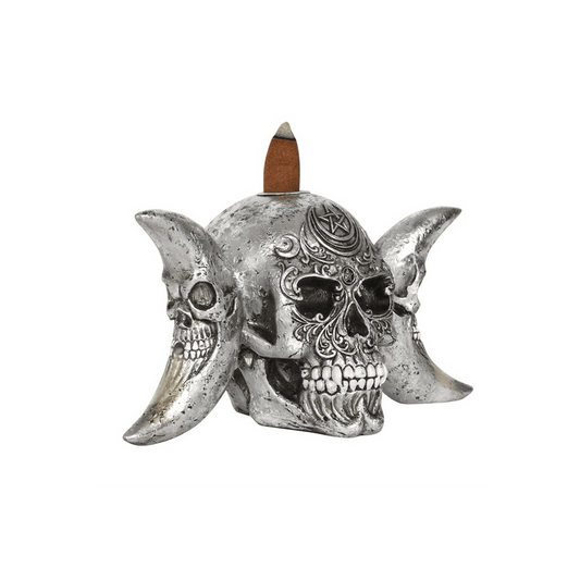 The Dark Goddess Backflow Incense Burner by Alchemy - DuvetDay.co.uk