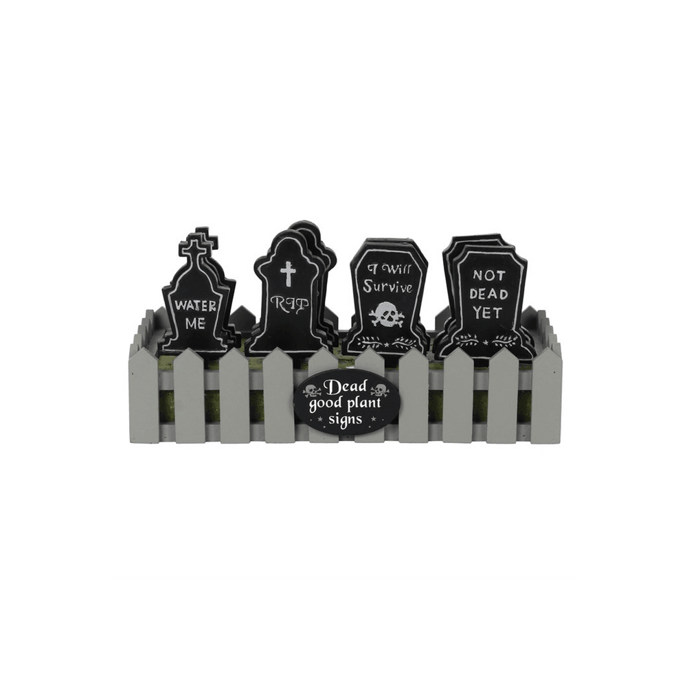 Tombstone Plant Marker Display - DuvetDay.co.uk