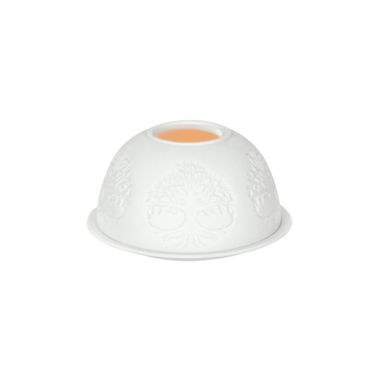 Tree of Life Dome Tealight Holder - DuvetDay.co.uk