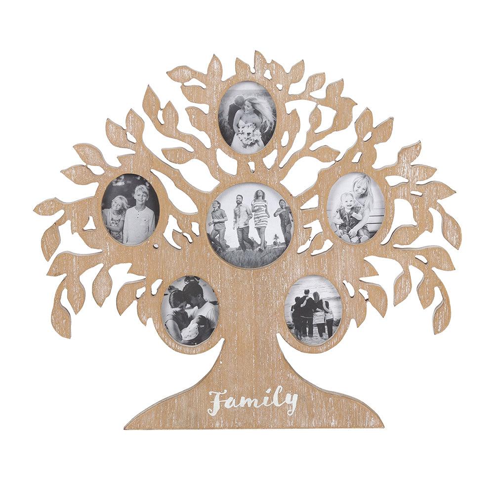 Tree of Life Family Tree Wooden Frame - DuvetDay.co.uk