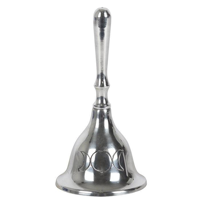 Triple Moon Puja Bell - DuvetDay.co.uk