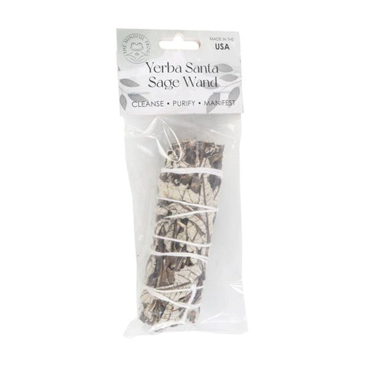 10cm Small Yerba Santa Sage Smudge Stick Wand - DuvetDay.co.uk