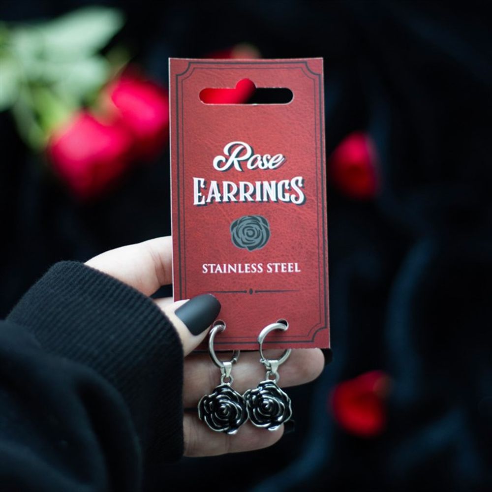 Rose Earrings - DuvetDay.co.uk