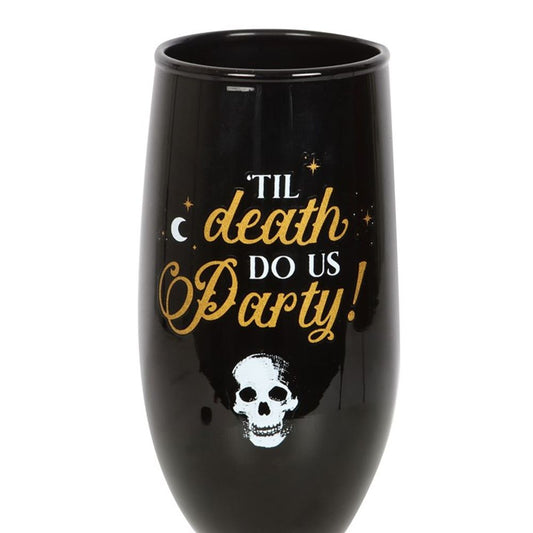 Til Death Do Us Party Champagne Flute Set - DuvetDay.co.uk
