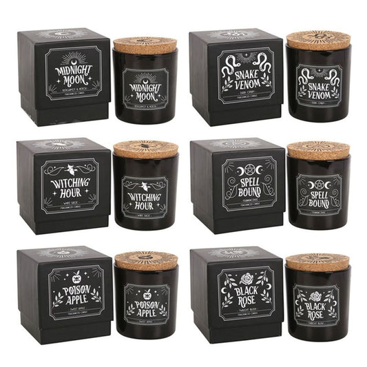 Set of 6 Midnight Ritual Candles - DuvetDay.co.uk