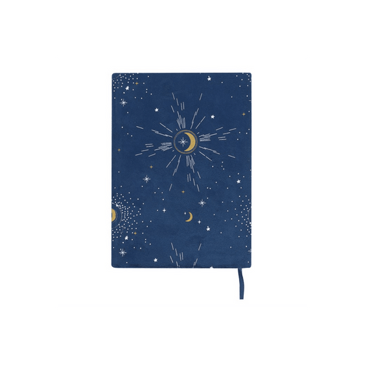 Water Element Velvet A5 Notebook - DuvetDay.co.uk