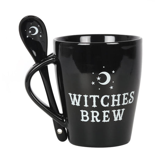Witches Brew Mug and Spoon Set - DuvetDay.co.uk