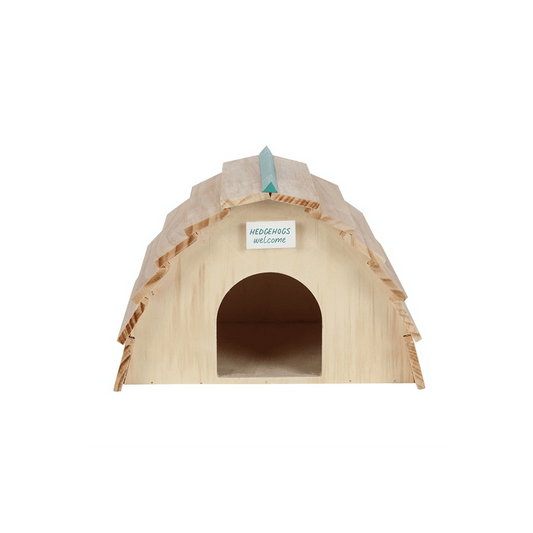 Wooden Hedgehog House - DuvetDay.co.uk