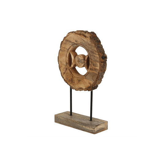 Wooden Triple Moon Ornament - DuvetDay.co.uk