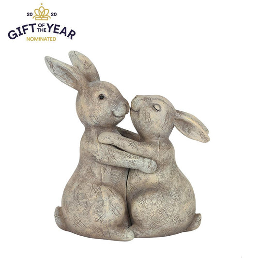 You Make My Heart Thump Bunny Ornament - DuvetDay.co.uk