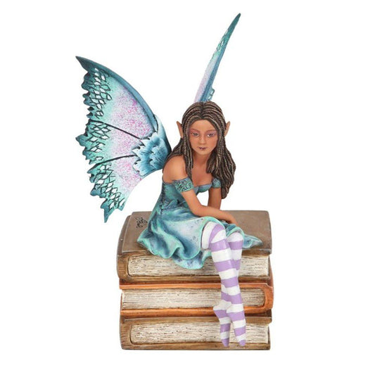 19cm Book Fairy Figurine by Amy Brown - DuvetDay.co.uk