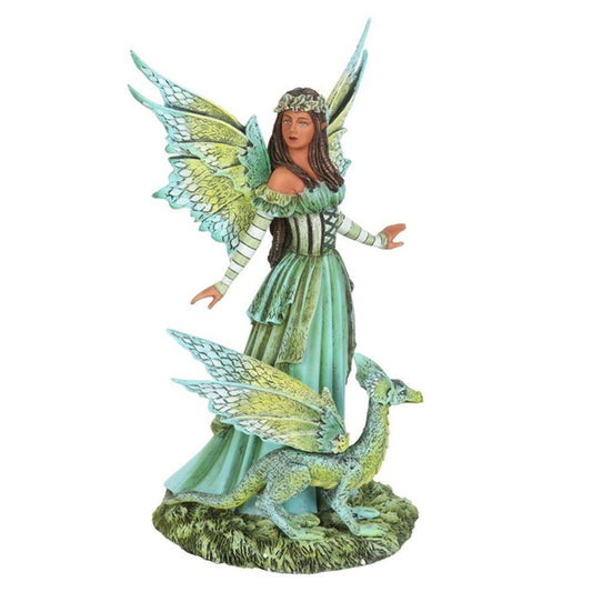 22cm Jewel of the Forest Fairy Figurine by Amy Brown - DuvetDay.co.uk