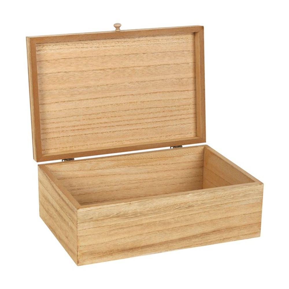 30cm Wooden Winter Rituals Box - DuvetDay.co.uk