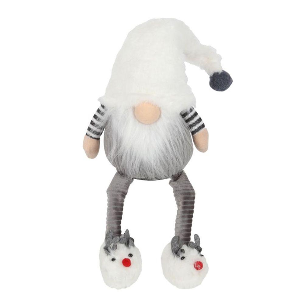 50cm Sitting Santa Gonk with Slippers - DuvetDay.co.uk