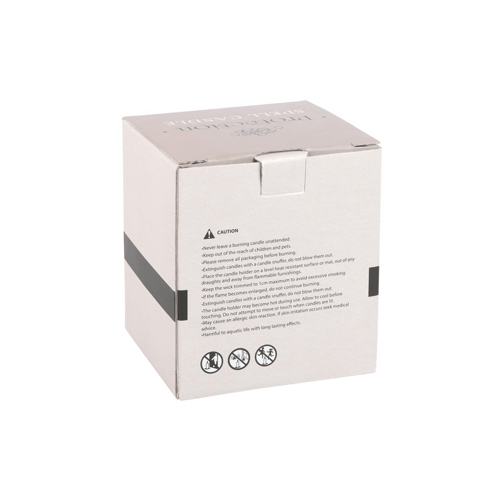 Black Pepper Infused Protection Spell Candle - DuvetDay.co.uk