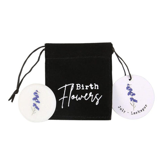 Box of 36 Marble Birth Flower Keepsake Stones - DuvetDay.co.uk