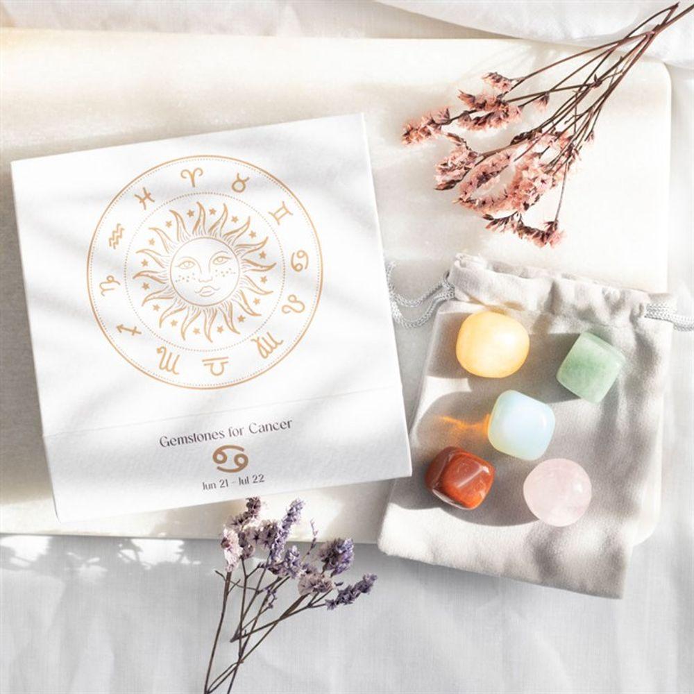 Cancer Crystal Tumblestone Set - DuvetDay.co.uk