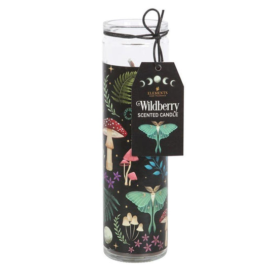 Dark Forest Wildberry Tube Candle - DuvetDay.co.uk