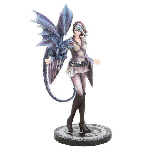 Dragon Trainer Figurine by Anne Stokes - DuvetDay.co.uk
