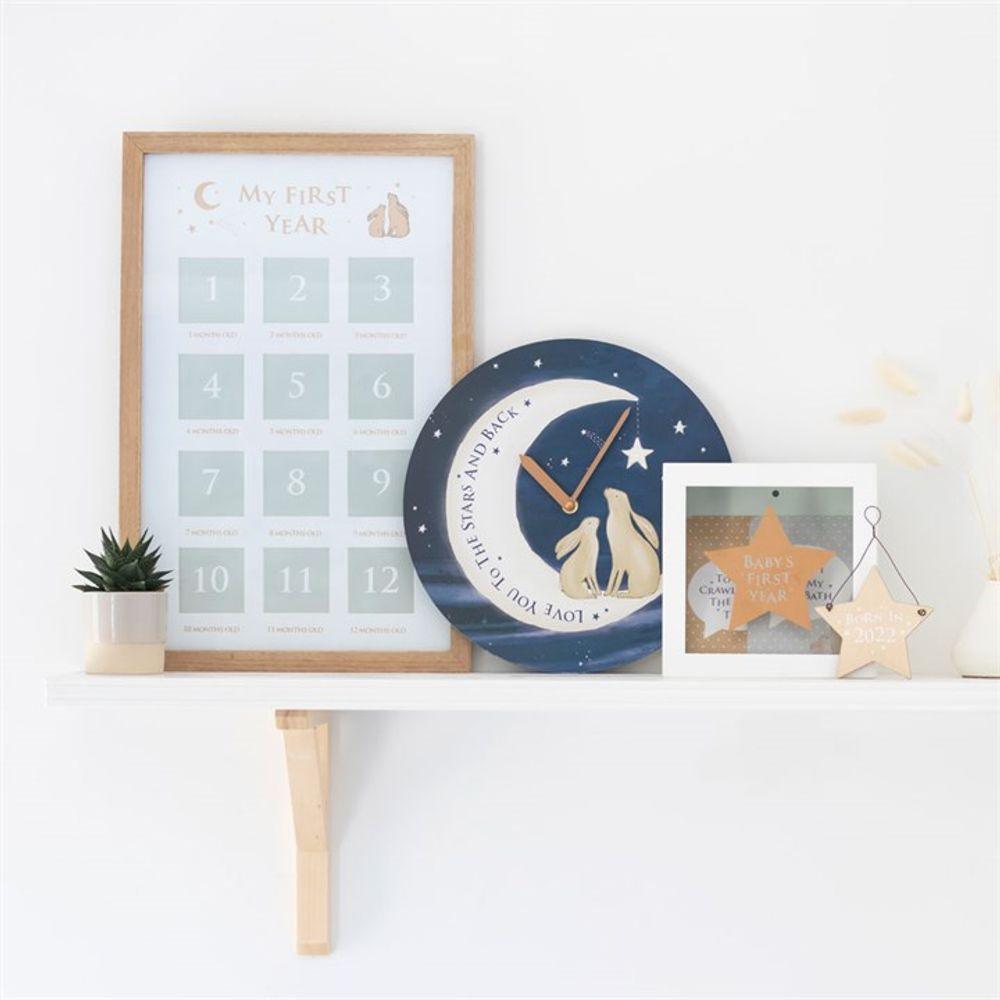 Love You To The Stars and Back Clock - DuvetDay.co.uk