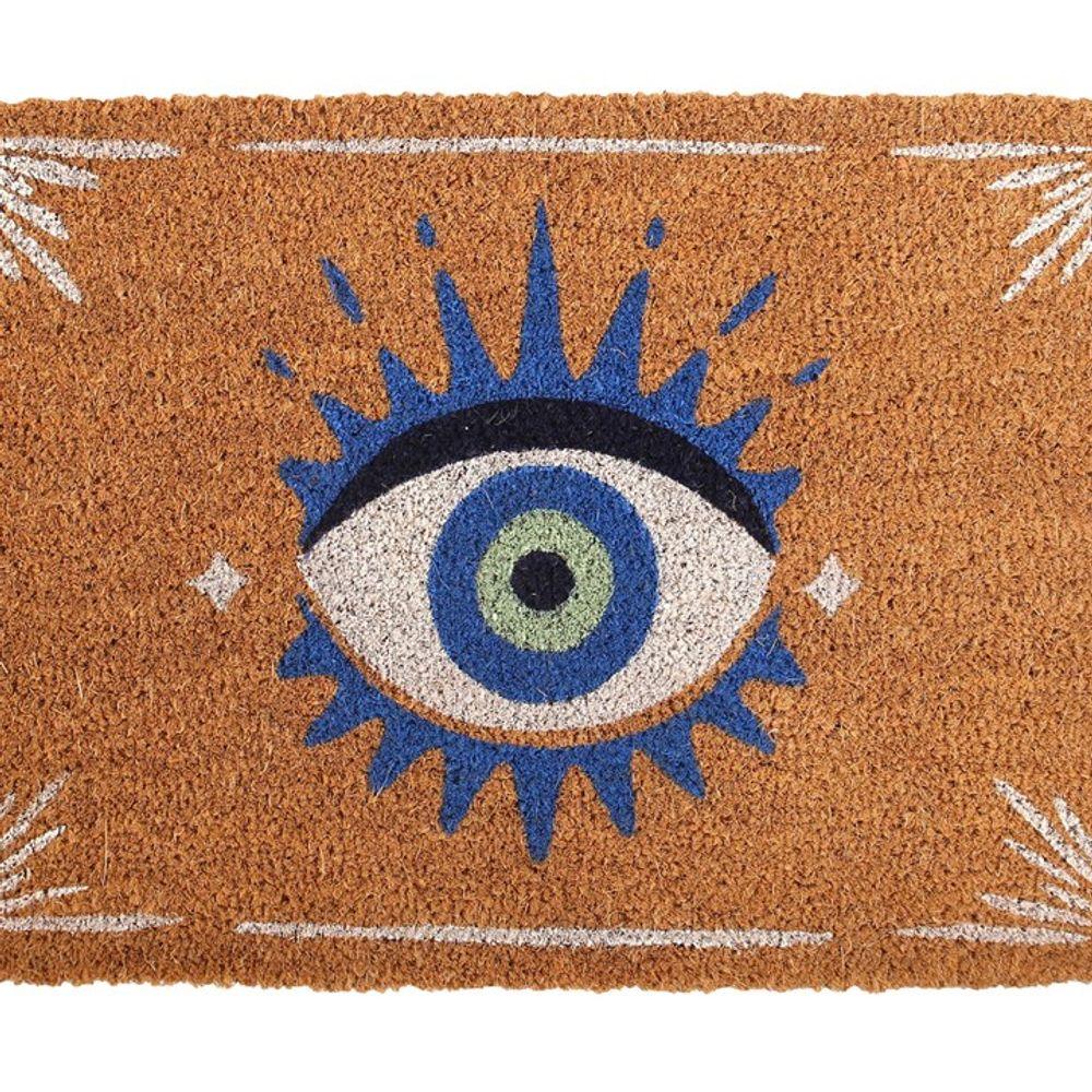 Natural All Seeing Eye Doormat - DuvetDay.co.uk