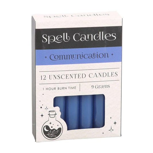 Pack of 12 Communication Spell Candles - DuvetDay.co.uk
