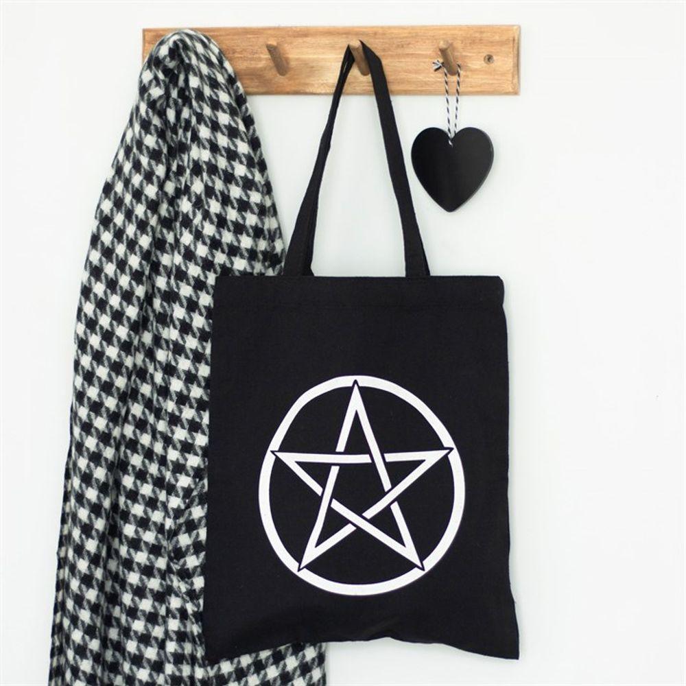 Pentagram Cotton Tote Bag - DuvetDay.co.uk