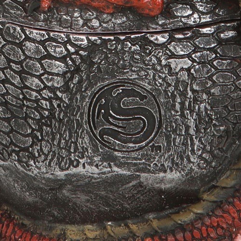 Serpent Infection Lidded Skull Ornament by Spiral Direct - DuvetDay.co.uk