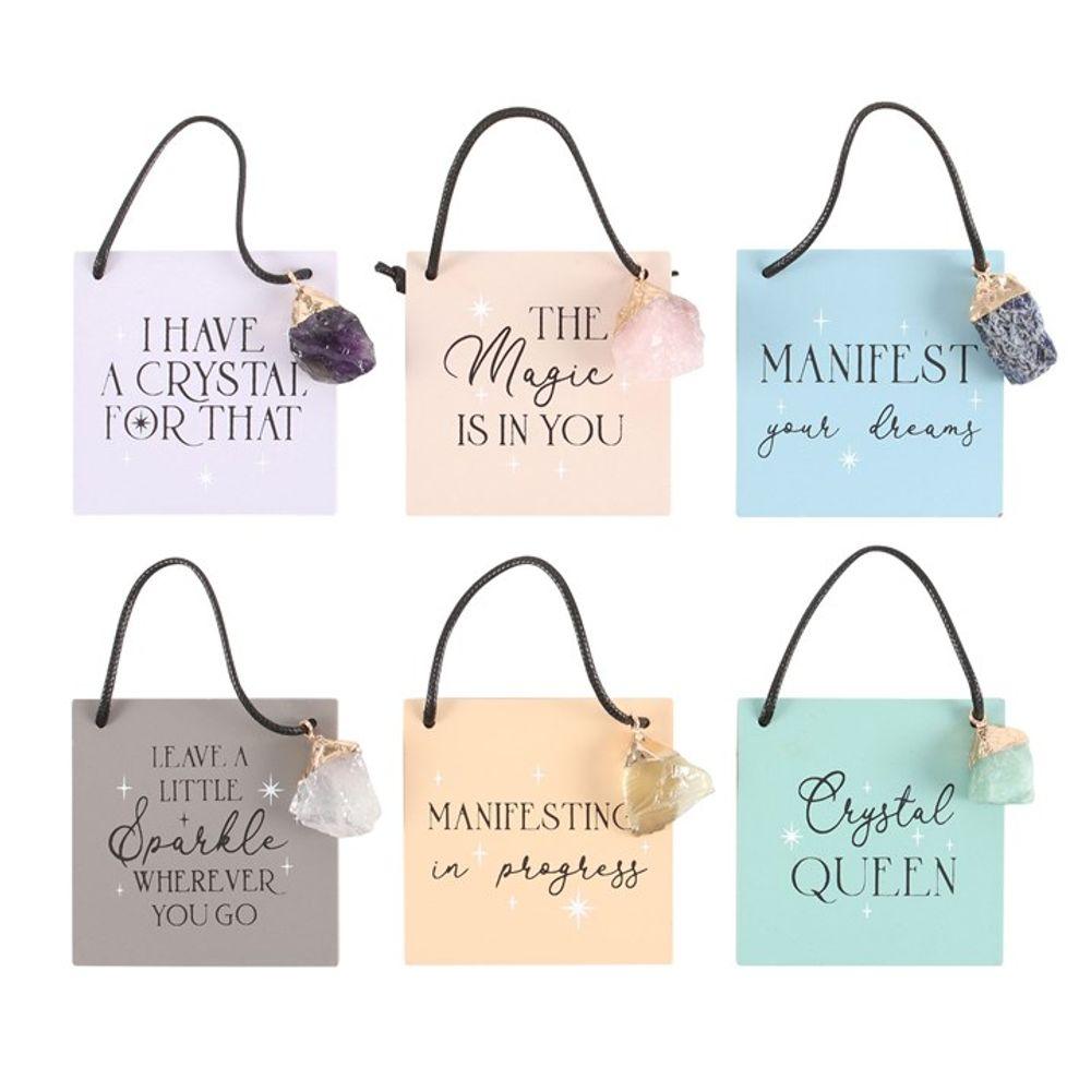 Set of 12 Modern Magic Hanging Signs - DuvetDay.co.uk