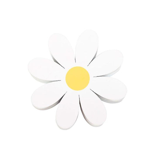 Set of 4 Daisy Shaped Coasters - DuvetDay.co.uk