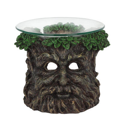 10cm Green Man Oil Burner - DuvetDay.co.uk