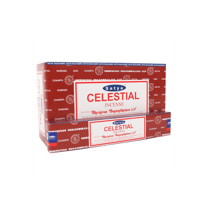 12 Packs of Celestial Incense Sticks by Satya - DuvetDay.co.uk
