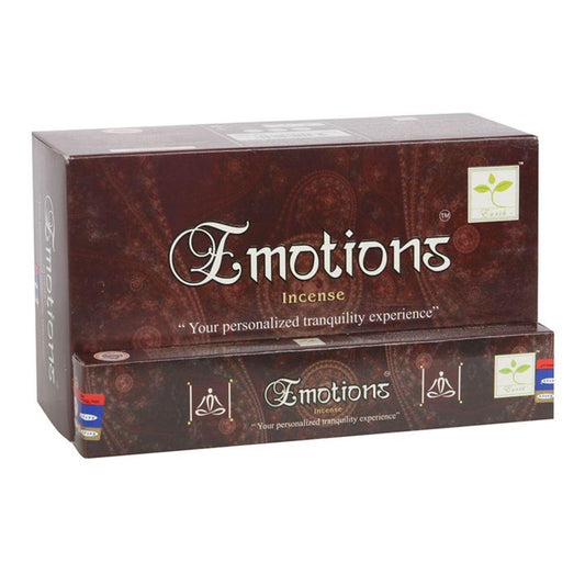 12 Packs of Emotions Incense Sticks by Satya - DuvetDay.co.uk