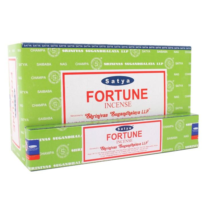 12 Packs of Fortune Incense Sticks by Satya - DuvetDay.co.uk