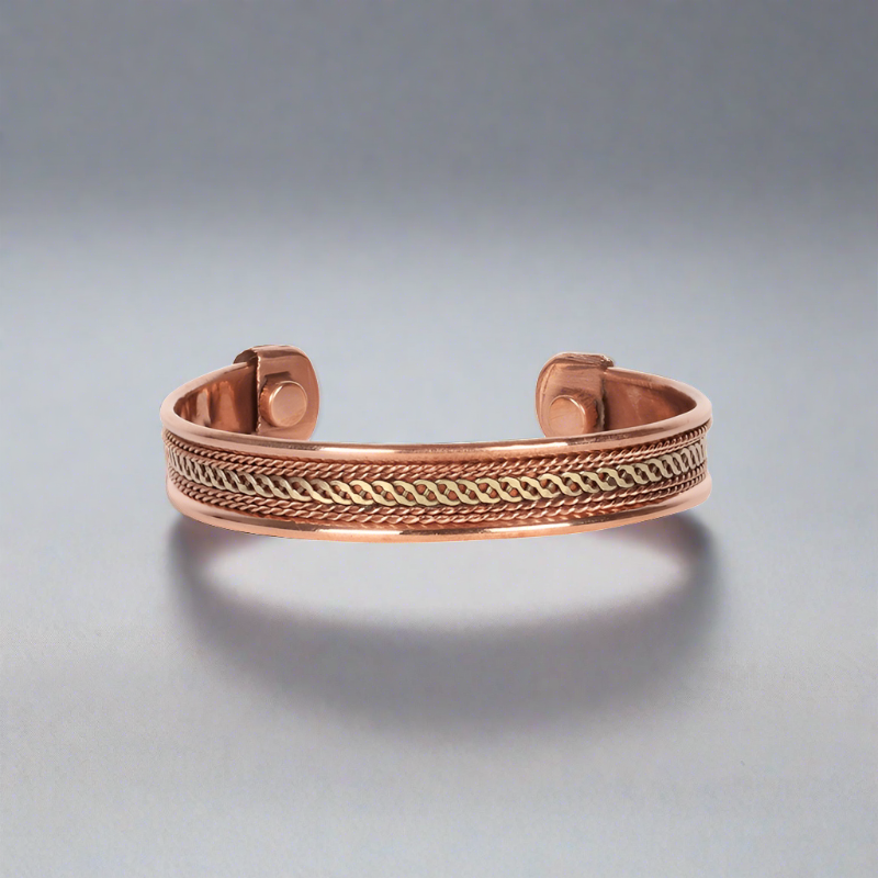 12mm Copper Bracelet - DuvetDay.co.uk
