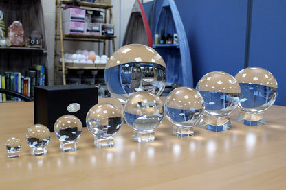 Crystal Ball on Stand 110mm