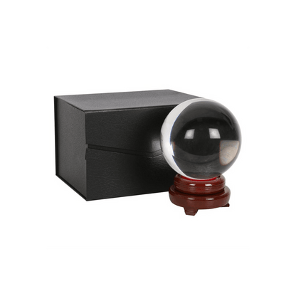 15cm Crystal Ball with Stand - DuvetDay.co.uk