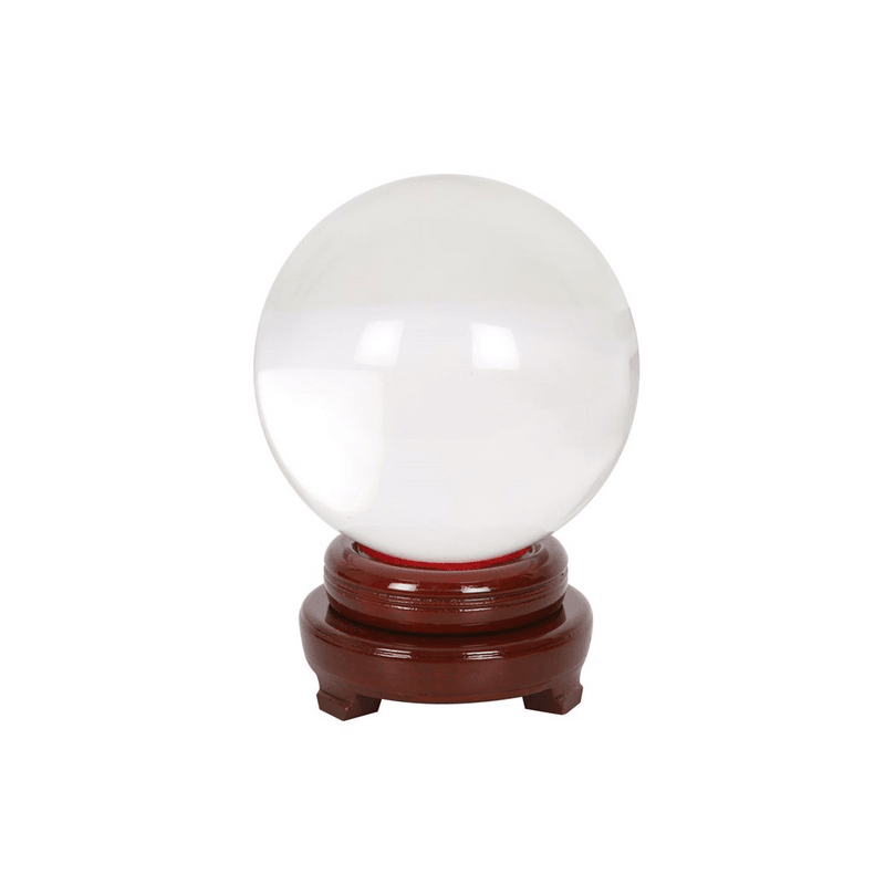 15cm Crystal Ball with Stand - DuvetDay.co.uk