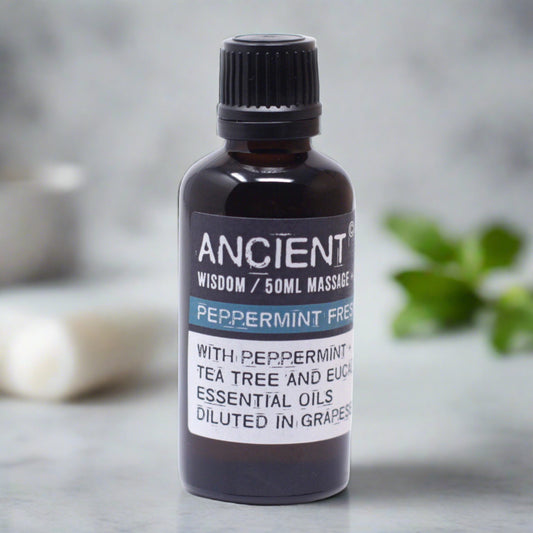 Peppermint Fresh Massage Oil - 50ml