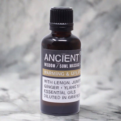 Warm & Uplifting Massage Oil - 50ml