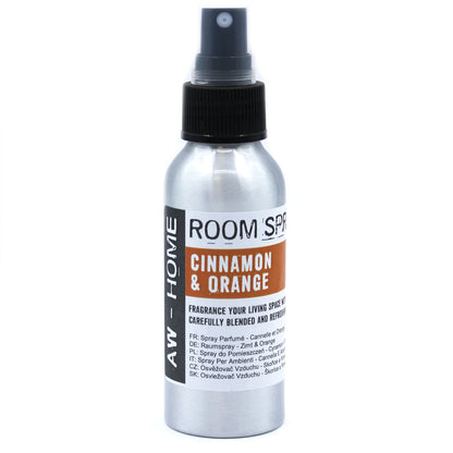 100ml Room Spray - Cinnamon & Orange